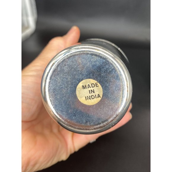 El Tesoro Tequila Cocktail Martini Shaker Set of 2 Stainless Steel 7" Advertisin - Picture 7 of 11